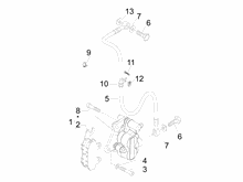 Bremschlauchen - Bremszangen