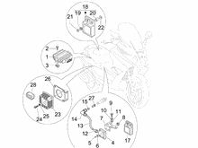 Spannungsreglerern - Elektronisches Steuergerern - Zündspule