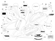 Plaketten - Verzierungen