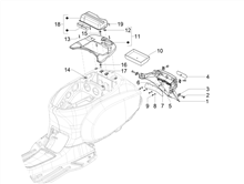 Hinterabdeckung - Kotflügellappen
