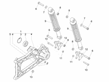 Hintere Radaufhängung - Stoßdämpfer