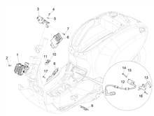 Spannungsreglerern - Elektronisches Steuergerern - Zündspule