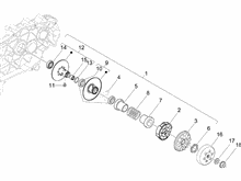 Getriebene riemenscheeiben