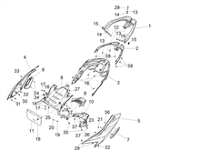 Seitenabdeckung - Spoiler