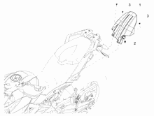 Hinteres schutzblech