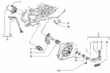 Befestigung schaltsegment