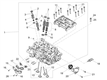 Zylinderkopf - ventile