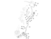Bremschlauchen - Bremszangen