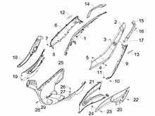 Seitenabdeckung - Spoiler