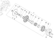 Getriebene riemenscheeiben