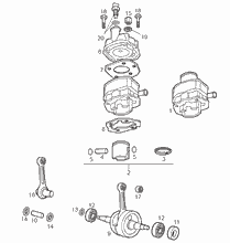 Zylind. - Kopf - Kolb.