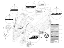 Plaketten - Verzierungen