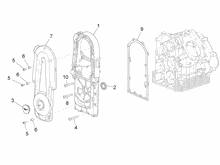 Gehäuse - Kupplung - Getriebegehäuse