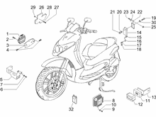 Spannungsreglerern - Elektronisches Steuergerern - Zündspule