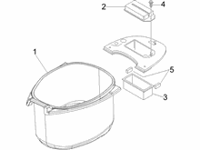 Schutzhelmgehäuse - Untersitz