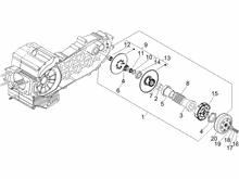Getriebene riemenscheeiben