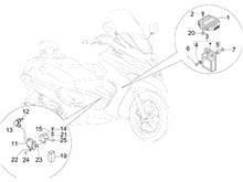 Spannungsreglerern - Elektronisches Steuergerern - Zündspule