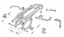 Schwinge - Stoßdämpfer