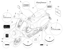 Plaketten - Verzierungen