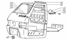 Schließvorrichtung kotflügel