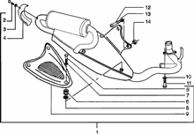 Abdeckung - Filter Gehäse für sekondär Luft