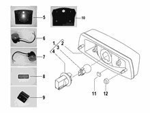 Hinterleuchten - Blinkleuchten