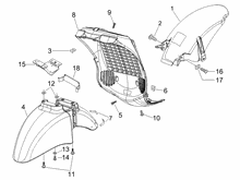 Radgehäuse - Radkotflügel