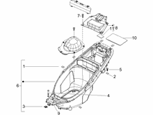 Schutzhelmgehäuse - Untersitz