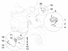 Spannungsreglerern - Elektronisches Steuergerern - Zündspule
