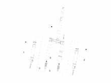 Hintere Radaufhängung/Federung - Stoßdämpfer
