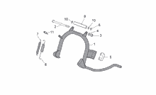 Fussrasten - Ständer