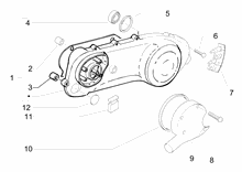 Kurbelwelledeckel - Kühlung kurbelgehäuse