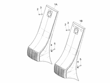 Verkleidungen vorne - Spritzschutz