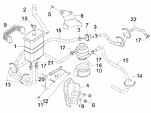 Verdunstungsschutz-Anlage