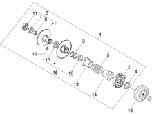 Getriebene riemenscheeiben