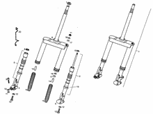 Schwinge - Stoßdämpfer