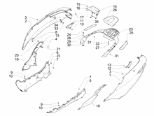 Seitenabdeckung - Spoiler