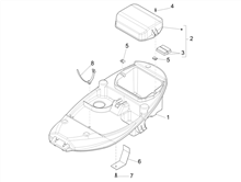 Schutzhelmgehäuse - Untersitz