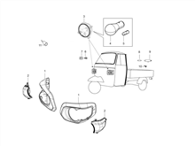Vorderleuchten - Blinkleuchten