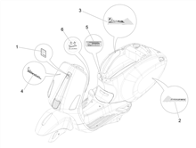 Plaketten - Verzierungen