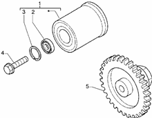 Drehmomentbegrenzer - Geführte Puffer-Halbscheibe (Für fahrzeuge mit 180cm3)