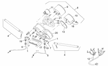 Lenkstange - Instrumenteneinheit