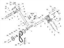 Assale posteriore cpl - Differenzialgetriebe