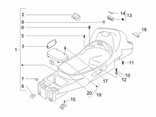 Schutzhelmgehäuse - Untersitz