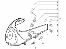 Vorderleuchten - Blinkleuchten