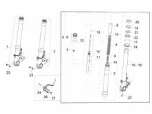 Vorderradgabel Sachs