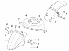 Radgehäuse - Radkotflügel