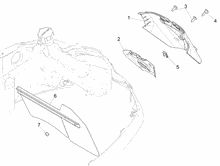 Hinterabdeckung - Kotflügellappen