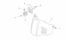Rear headlight - Top box