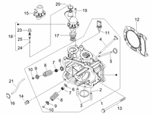 Einhait Kopf - Ventil